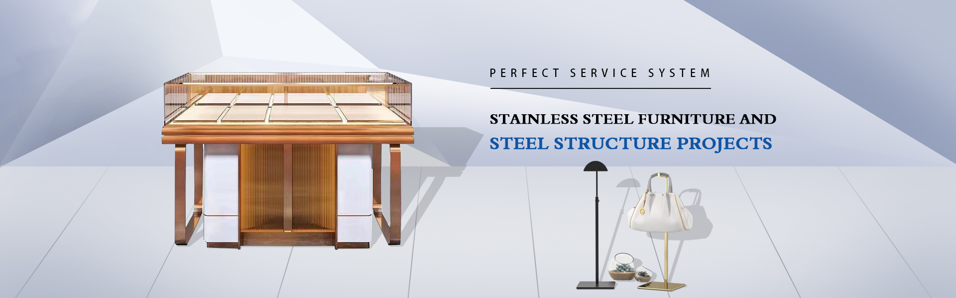 Adeços de exibição de aço inoxidável, mesa de café personalizada em aço inoxidável, tela de aço inoxidável,Yewang Stainless steel Decoration Engineering Co., LTD